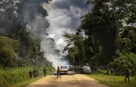 Inmediaciones al sitio del hallazgo. 