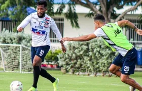 Luis 'Cariaco' González, jugador de Junior. 