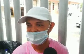 Ronny De la Hoz, papá de niña fallecida por tiro en la Ciudadela.