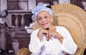 La cantante cubana Omara Portuondo