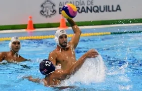 Acción del duelo entre Colombia y Puerto Rico. 