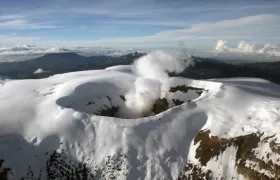 Volcán Nevado del Ruiz.