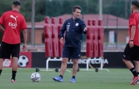 Guillermo Barros Schelotto, técnico argentino. 