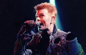 El cantante británico David Bowie. 