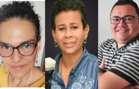 Tatiana Paola Escárraga, Josefina Villarreal y Rosember Anaya, ganadores Premios Simón Bolívar.