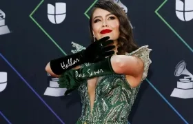 Juliana Velásquez, cantante y actriz colombiana.