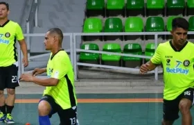 Jugadores del Independiente Barranquilla. 