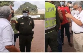 El secretario de Gobierno de Santa Marta, Adolfo Bula.