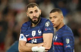 Karim Benzema, delantero francés. 