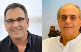 Joseph Daccarett y Ricardo Feris, empresarios.