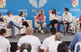 Cierre de evento Usiacurí es más y lanzamiento de 'Construimos a la par en el Atlántico'.