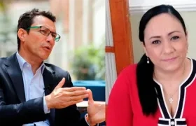 Carlos Caicedo y Claudia Patricia Aarón.