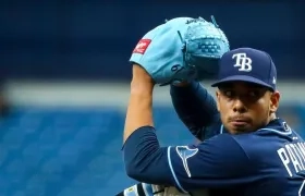 Luis Patiño, lanzador de Grandes Ligas. 