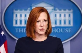 La portavoz de la Casa Blanca, Jen Psaki.
