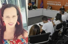 La lideresa LGBTI, Cristina Cantillo.