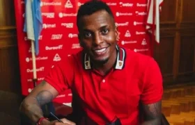 Sebastián Rincón, hijo de Freddy Rincón.