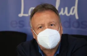 Alexander Moscoso, saliente viceministro de Salud.