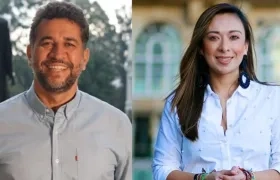 Representantes León Freddy Muñoz y Katherine Miranda.