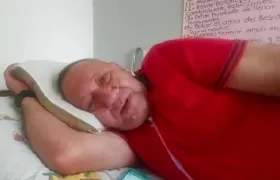 Víctor Escobar, ciudadano que será sometido a la eutanasia. 