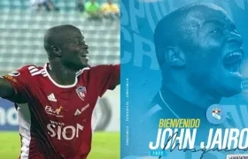 El delantero colombiano John Jairo Mosquera.