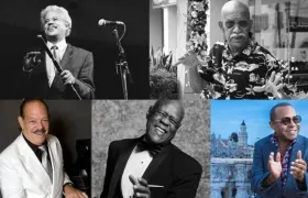 Johnny Pacheco, Roberto Roena, Larry Harlow, Johnny Ventura y Adalberto Álvarez.