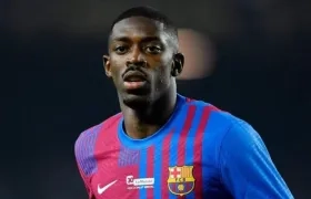 El delantero francés Dembélé.