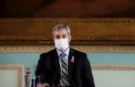 Mario Abdo Benítez, presidente de Paraguay.