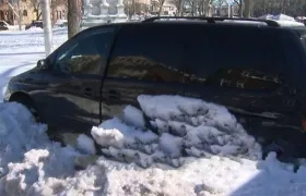La mujer se quedó durmiendo.