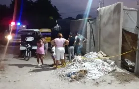 El CTI de la Fiscalía se encargó de la inspección del cadáver.