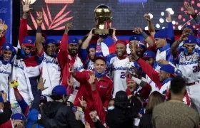 República Dominicana celebra el título de la Serie del Caribe. 