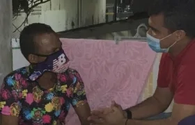 Jhon Rodriguez y Rodney Castro.