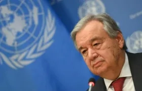 El secretario general de la ONU, António Guterres.