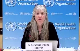 Kate O'Brien, directora de vacunas de la OMS.