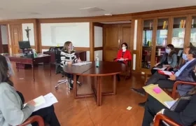 Reunión de Procuraduría y SuperSalud.