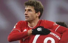 Thomas Müller, delantero alemán. 