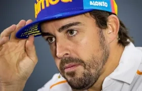 Fernando Alonso, piloto español. 