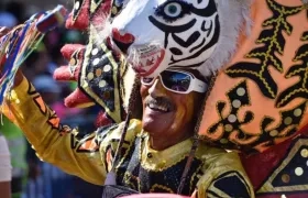 Disfraz de Roberto Muñoz en el Carnaval de la 44.