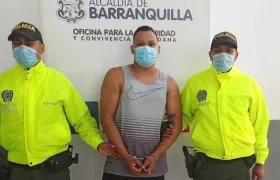 Jean Pérez Valencia, tras ser capturado.