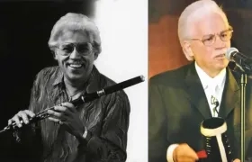 Dos momentos de Johnny Pacheco en su trayectoria musical.