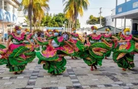 Imágenes de uno de los grupos.