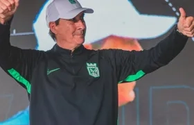 Alexandre Guimaraes, técnico de Atlético Nacional. 