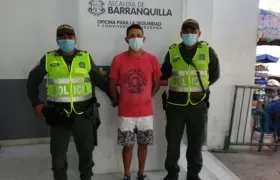 Kendry José Calderón Alarcón fue conducido a la URI de la Fiscalía. 