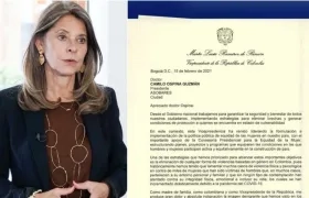 Vicepresidenta Marta Lucía Ramírez pide evaluar su propuesta.