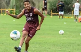 Byron Castillo, jugador del Barcelona. 