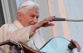 El Papa emérito Benedicto XVI.