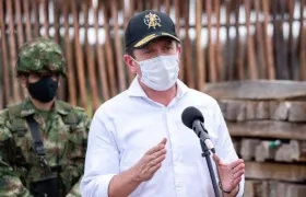 Diego Molano, Ministro de Defensa.