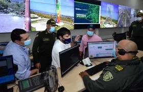 El Alcalde de Barranquilla, Jaime Pumarejo.