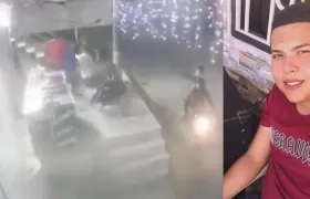 Saider Vásquez Durán fue atacado a bala cuando dialogaba con varias personas. 