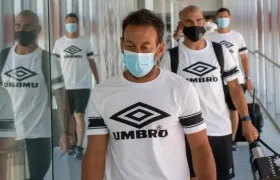 Escuadra del Montevideo Wanderers en su viaje a La Paz. 