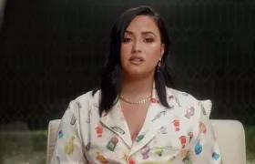 Demi Lovato, cantante.